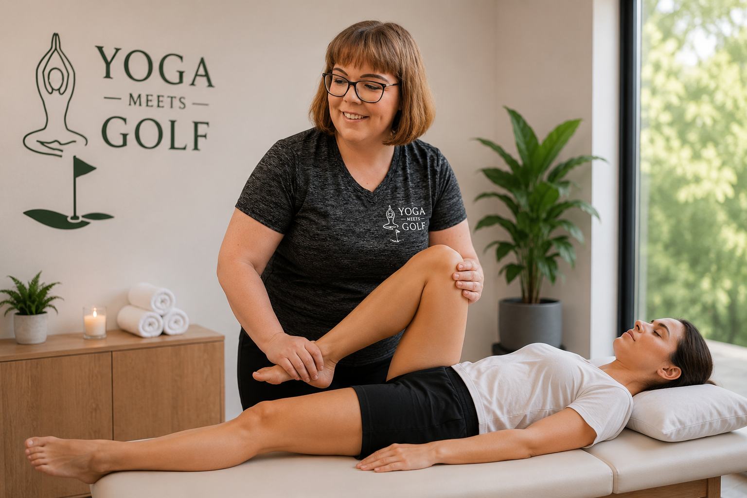 Physiotherapie bei Yoga Meets Golf